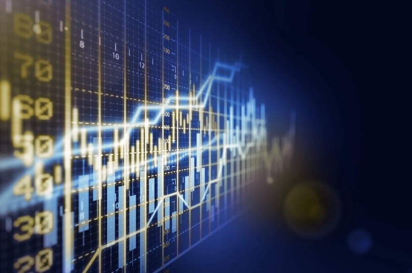 Rising market growth chart representing BBC's vision of shared ownership